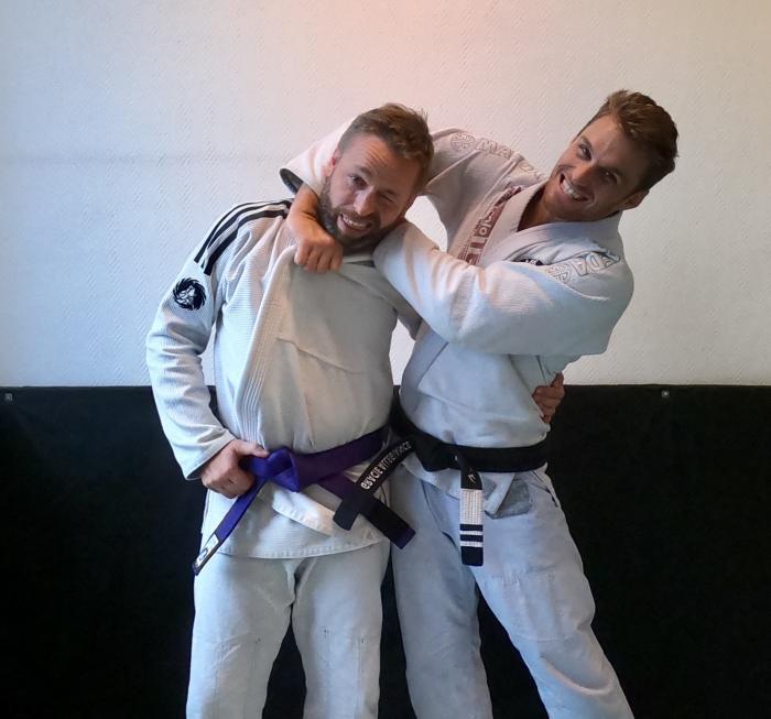 Purple belt · October 20, 2019 · Promoted by Professor Clark Gracie