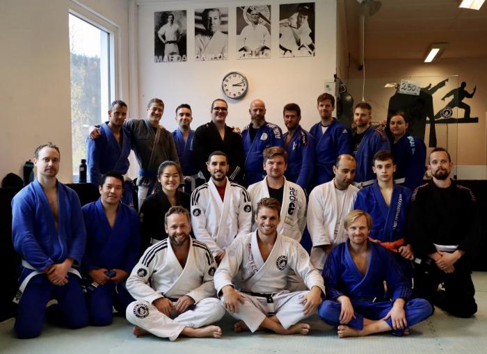 Purple belt · October 20, 2019 · Promoted by Professor Clark Gracie