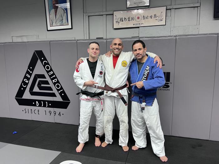 Brown belt · February 15, 2023 · Promoted by Jamie Cruz