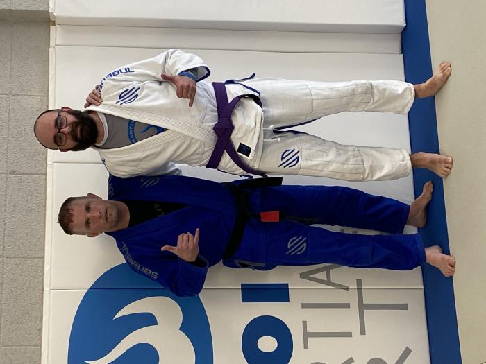 Purple belt · April 3, 2021 · Promoted by Mason McClellan