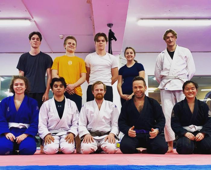 Basic-class back in the Clark Gracie Jiu-Jitsu Norway days