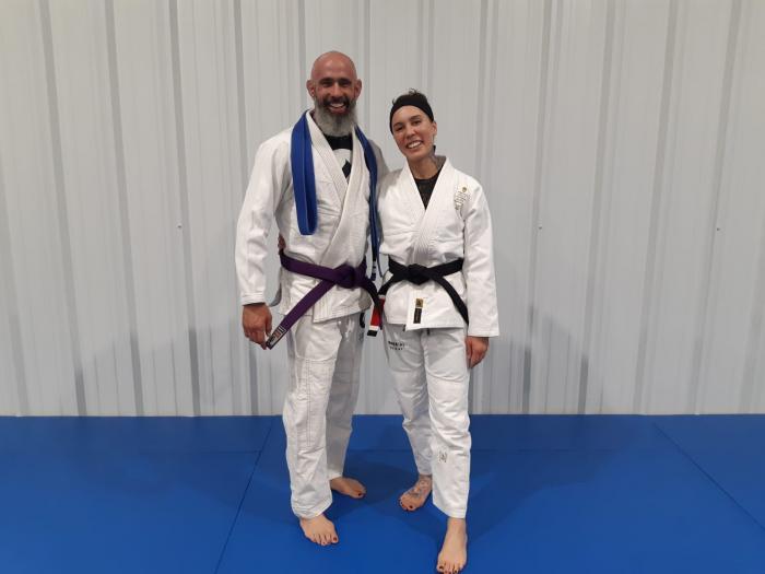 Purple belt · August 12, 2023 · Promoted by Ryan Walden