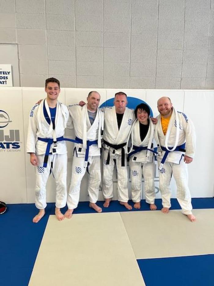 Blue belt · May 7, 2022 · Promoted by Mason McClellan
