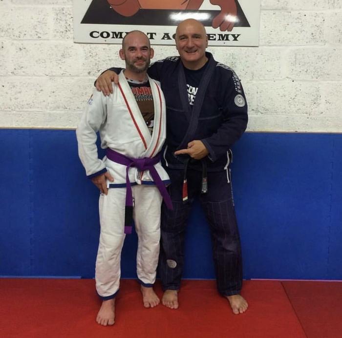 Purple belt · September 18, 2016 · Promoted by Dave Coles