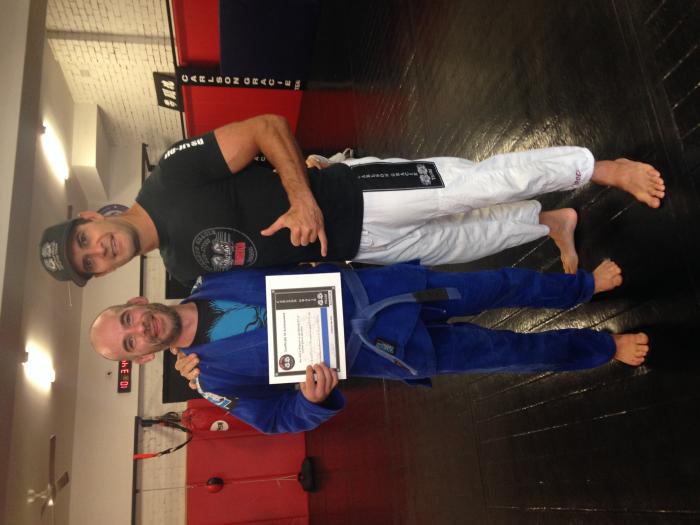 Blue belt · November 29, 2014 · Promoted by Ben Hall