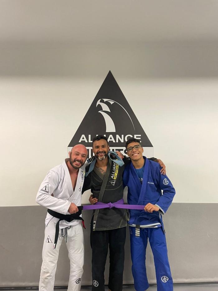 Purple belt · July 13, 2023 · Promoted by Bruno Leite
