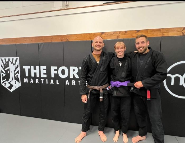 Purple belt · July 22, 2022 · Promoted by Scott Campbell