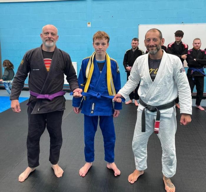Blue belt · August 26, 2023 · Promoted by Roger Karel