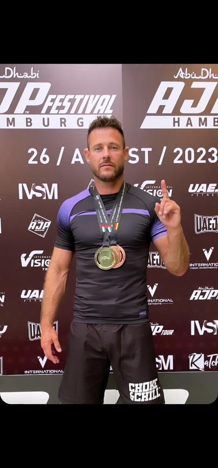 AJP Hamburg Purple Belt Gi and No Gi