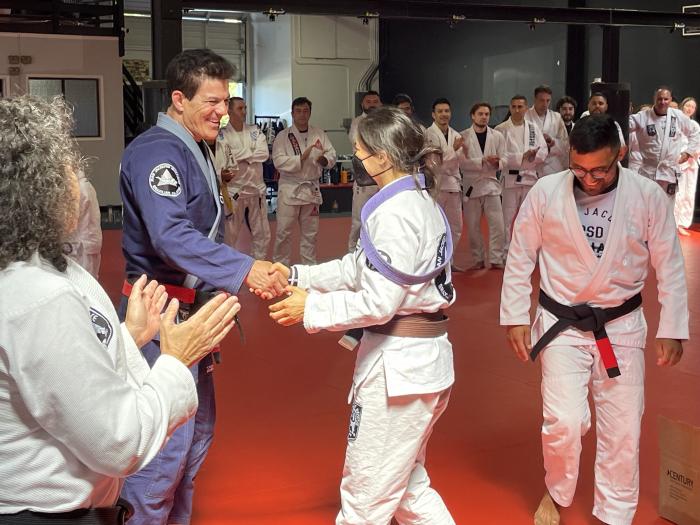 Brown belt · August 26, 2023 · Promoted by Eric Acha