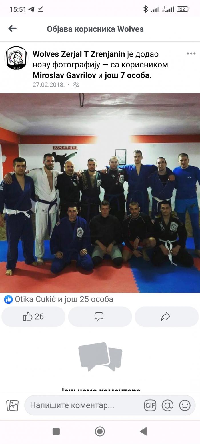 Purple belt · February 27, 2018 · Promoted by Slobodan Davitkov
