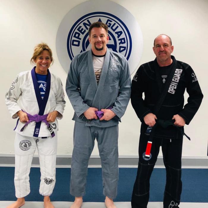 Purple belt · June 4, 2018 · Promoted by Dan Lapaz