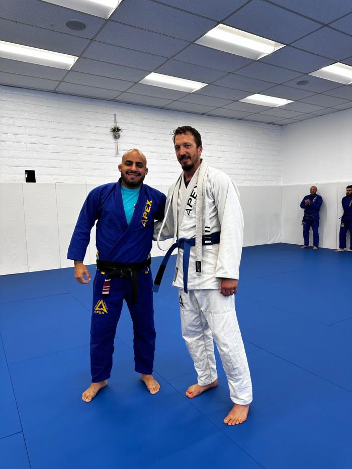 Blue belt · July 28, 2023 · Promoted by Cleidson Ramos