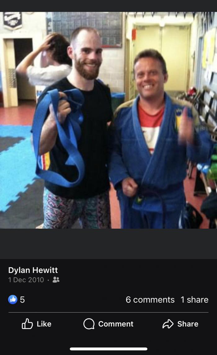 Blue belt · December 30, 2010 · Promoted by Chris Arnott