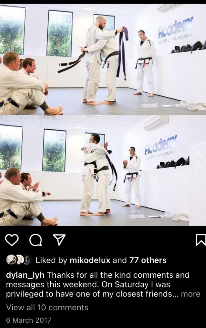 Brown belt · March 30, 2017 · Promoted by David Christopher