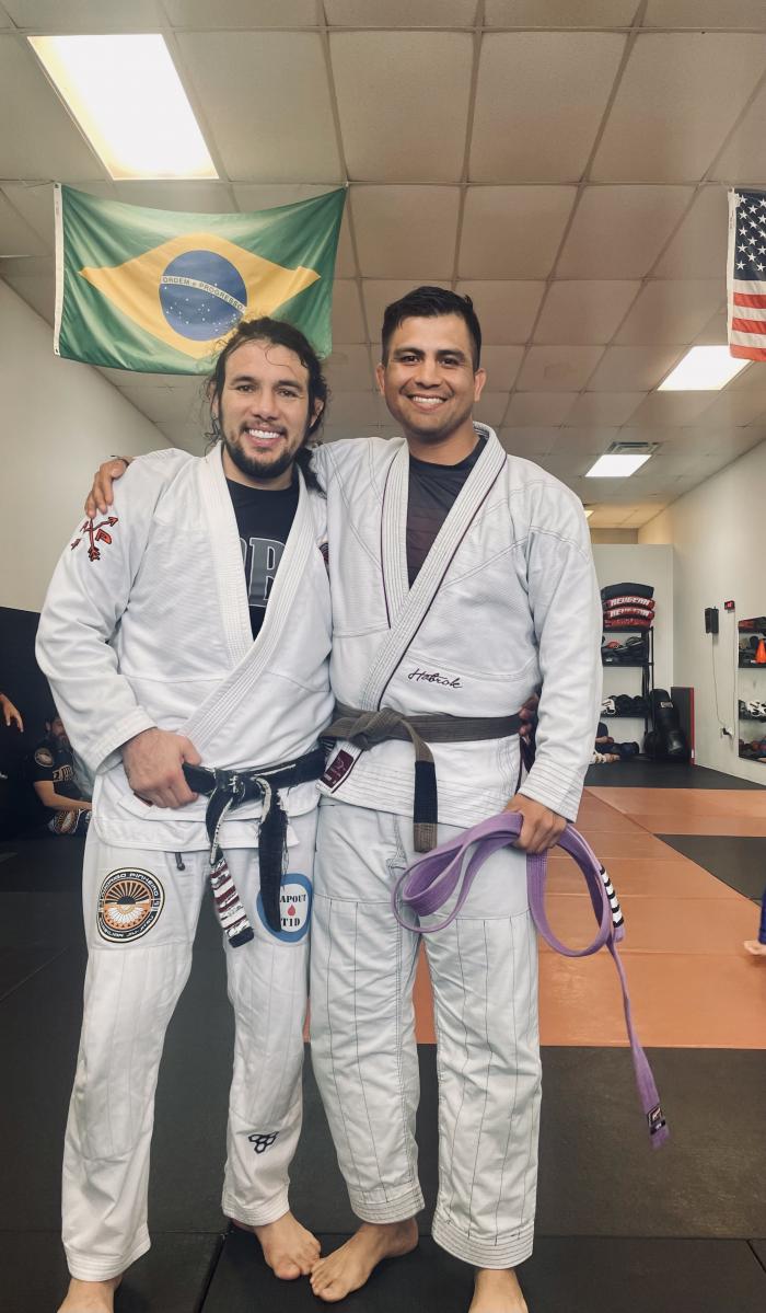 Brown belt · February 25, 2023 · Promoted by Professor Rodrigo Pinheiro