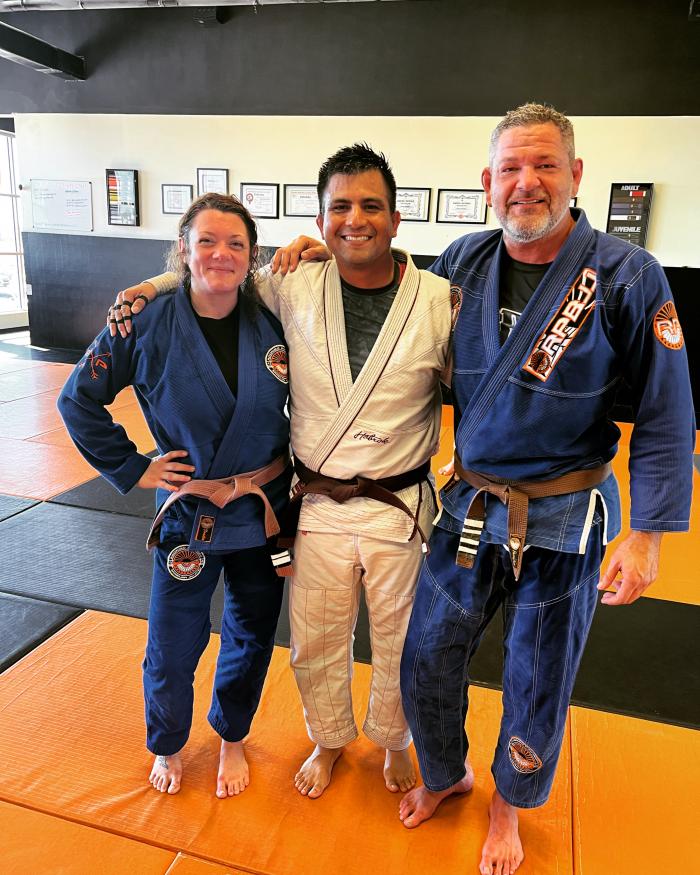 Brown belt · February 25, 2023 · Promoted by Professor Rodrigo Pinheiro