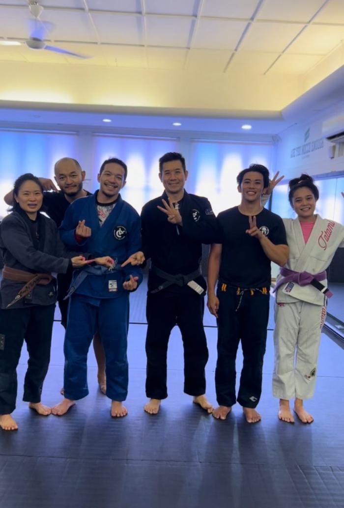 Blue belt · November 30, 2019 · Promoted by Vince Choo
