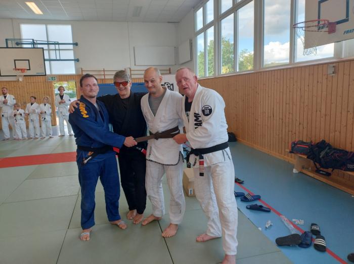 Brown belt · September 2, 2023 · Promoted by Jörg Lothmann