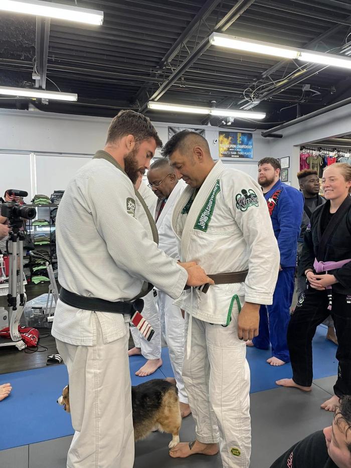 Brown belt · March 3, 2020 · Promoted by Nick Albin