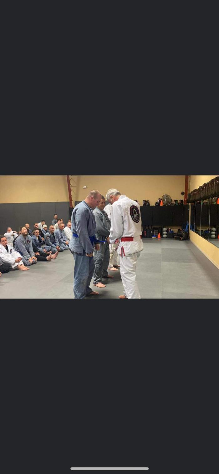 Blue belt · February 17, 2023 · Promoted by Professor Charlie McShane