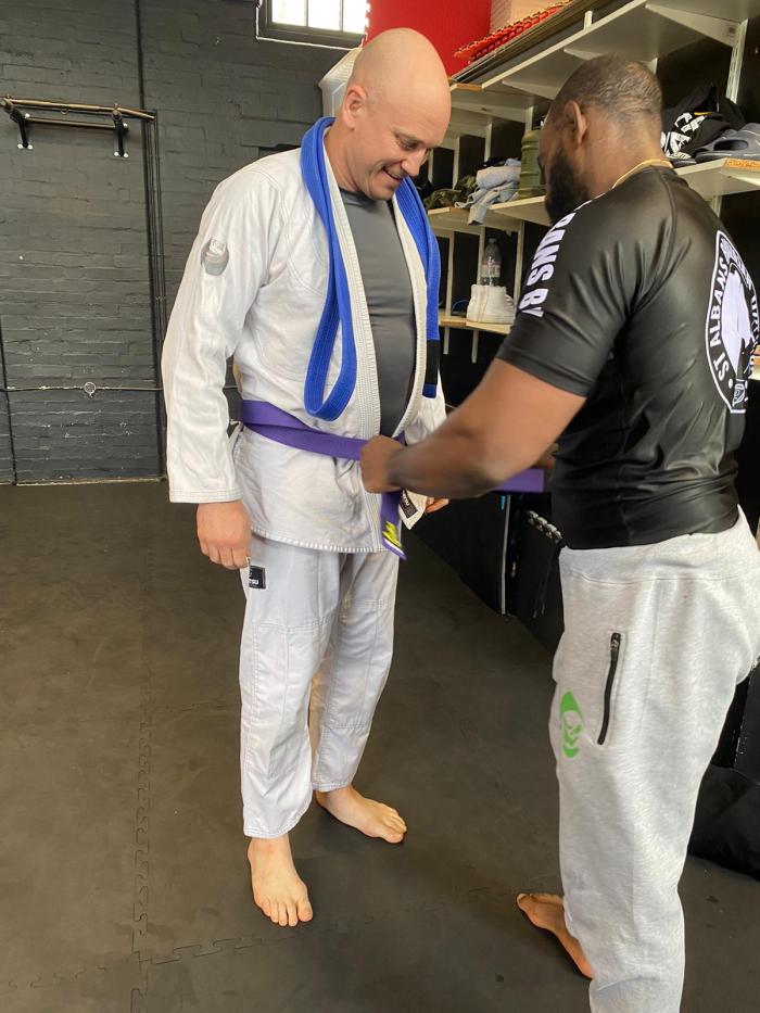 Purple belt · September 1, 2023 · Promoted by Danny Lewis
