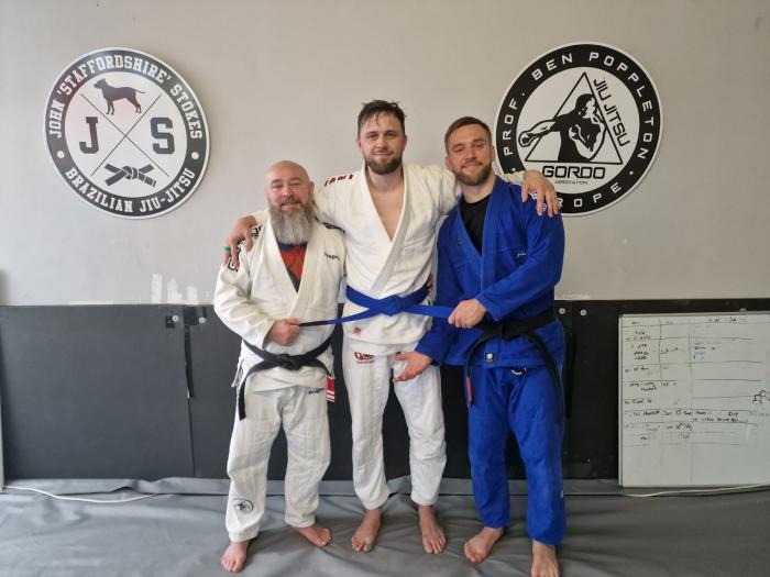 Blue belt · July 5, 2023 · Promoted by John Stokes