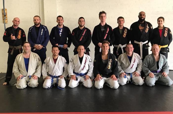 Purple belt days. Thats me on the bottom right.