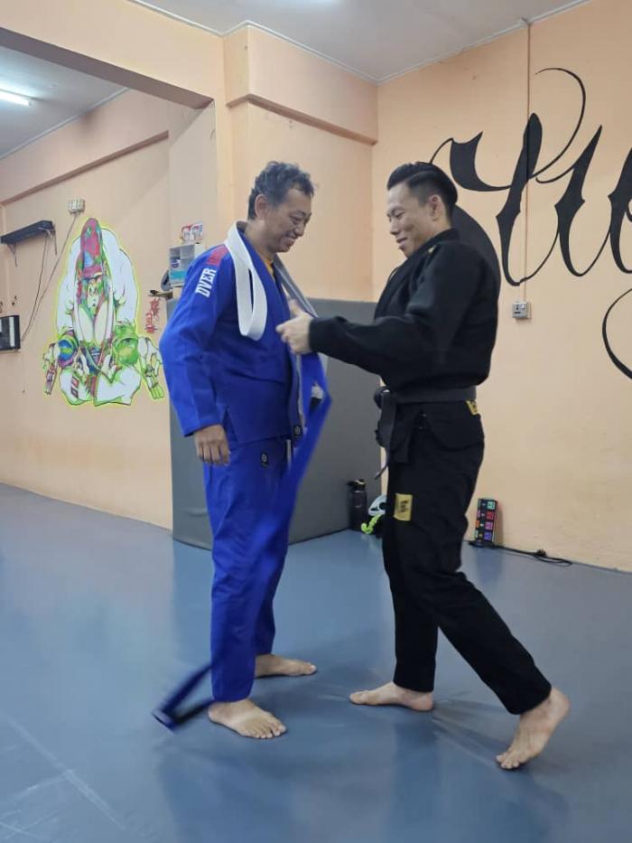 Blue belt · July 28, 2023 · Promoted by Soh Boon Haw