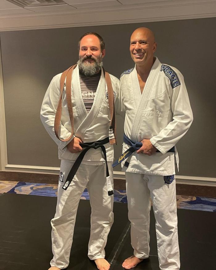 Black belt · October 16, 2022 · Promoted by Royce Gracie