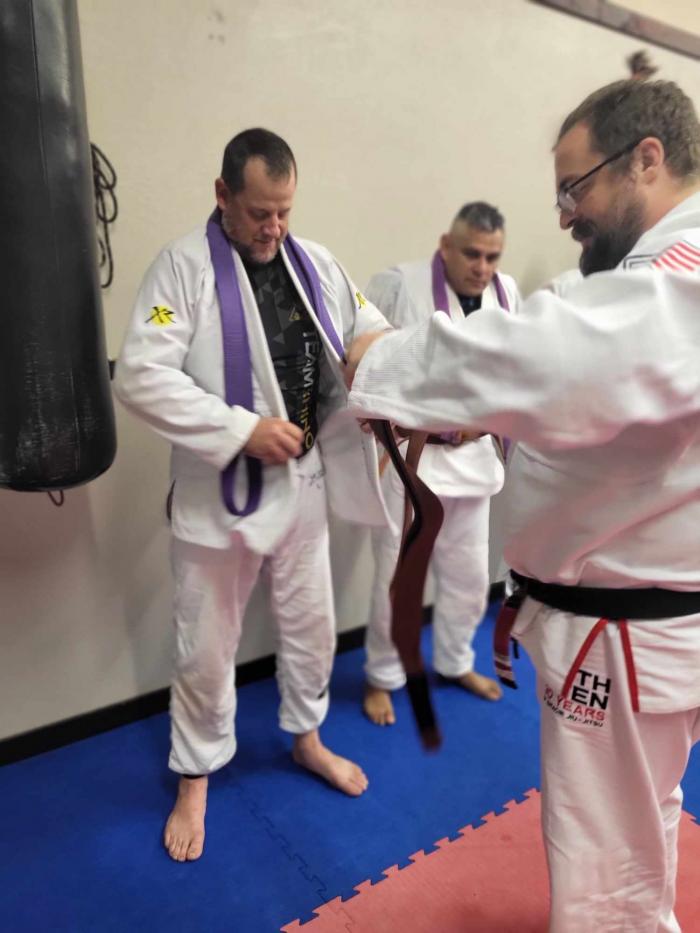 Brown belt · September 1, 2023 · Promoted by Todd Richards