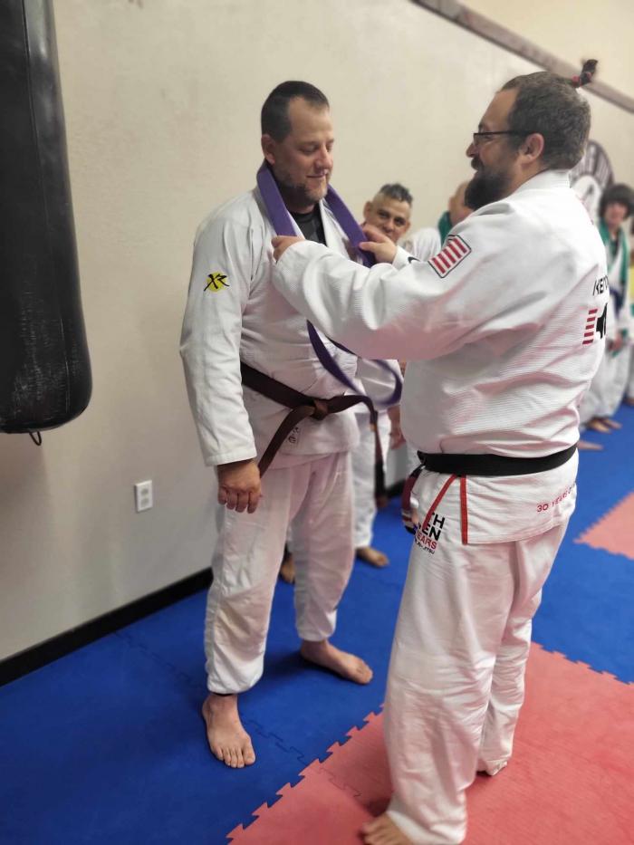 Brown belt · September 1, 2023 · Promoted by Todd Richards