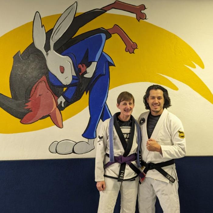 Purple belt · September 6, 2023 · Promoted by Mario Gomez-Alo