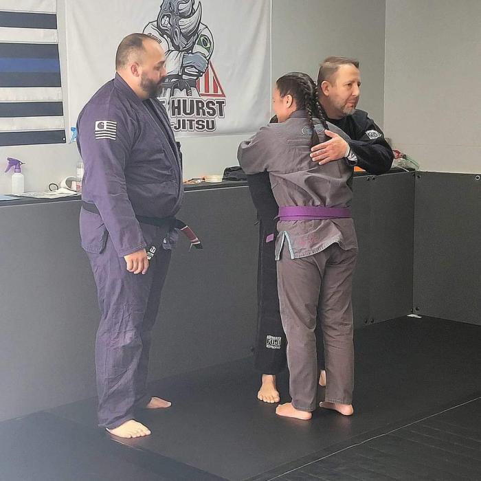Purple belt · August 26, 2023 · Promoted by Brad Smith