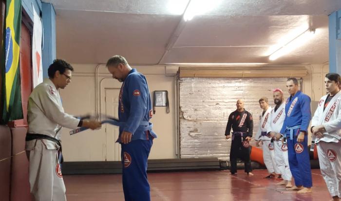 Blue belt · December 29, 2018 · Promoted by Mario Gomez-Alo