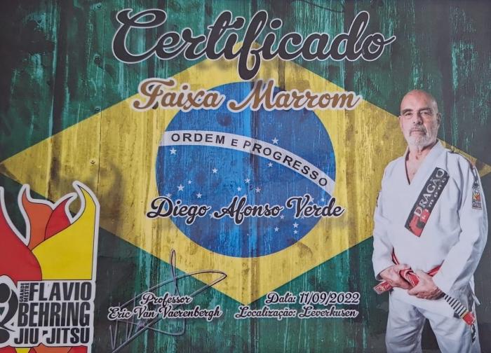 Brown belt · September 11, 2022 · Promoted by Eric Van Vaerenbergh