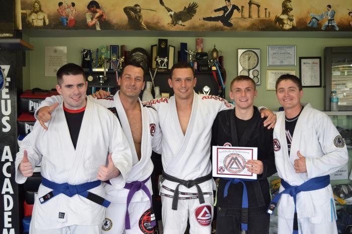 Blue belt · November 14, 2015 · Promoted by Costa Prasoulas