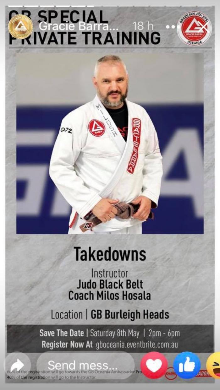 Takedowns seminar