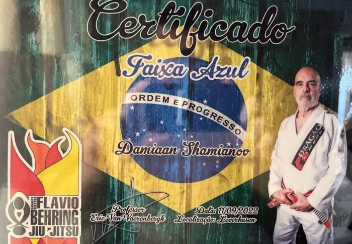 Blue belt · September 11, 2022 · Promoted by Eric Van Vaerenbergh