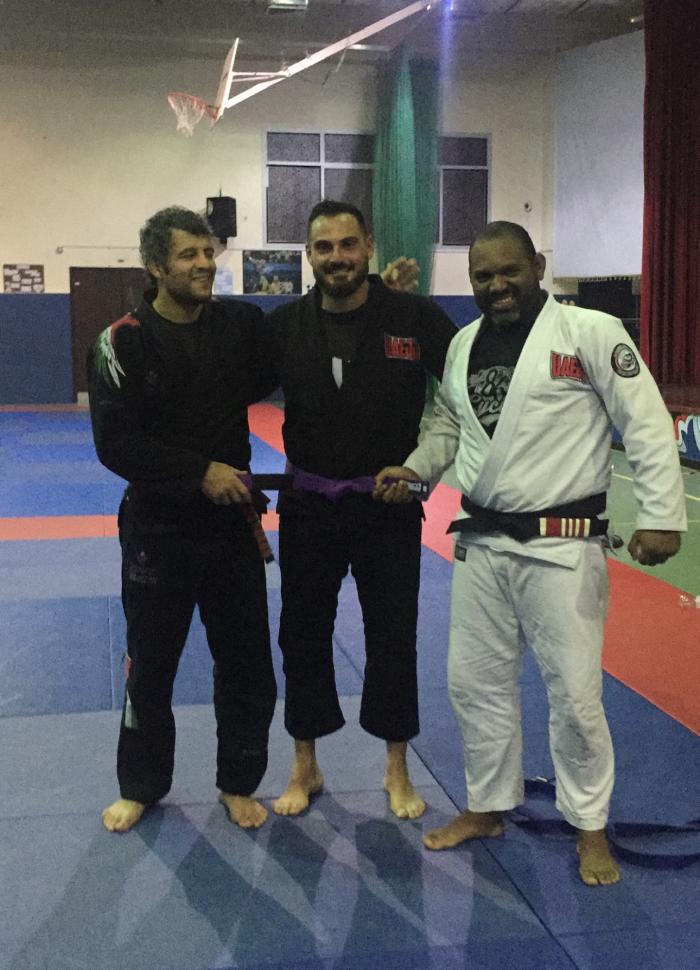 Purple belt · September 17, 2019 · Promoted by Zumbi Silva