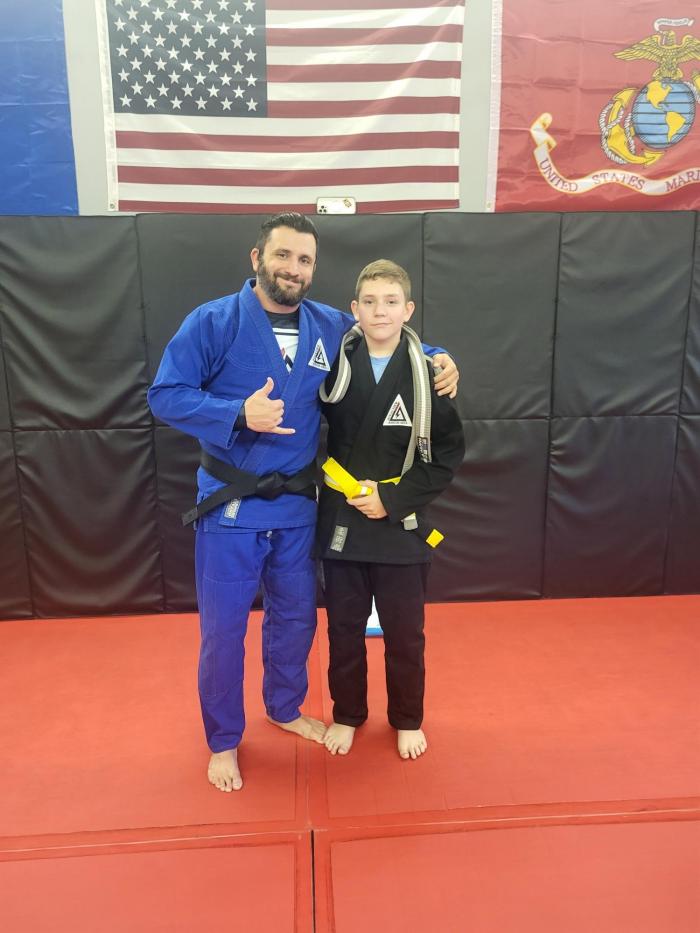 Yellow belt · September 11, 2023 · Promoted by Tim Fowler