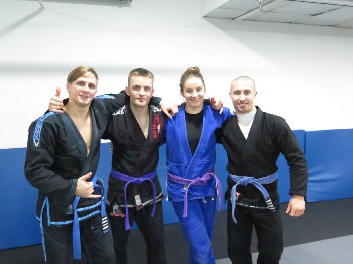 Blue belt · December 14, 2014 · Promoted by Samuel Sanvicente