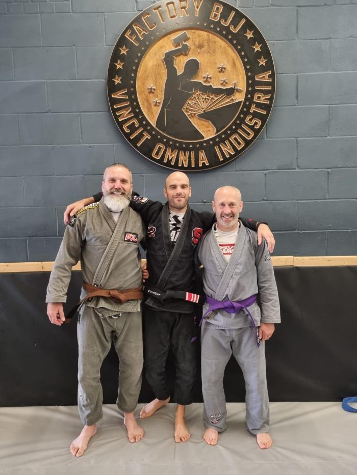 Purple belt promotion