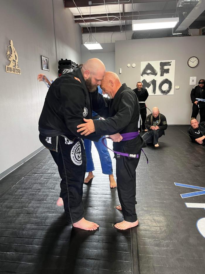 Purple belt · September 16, 2023 · Promoted by Michael Wood