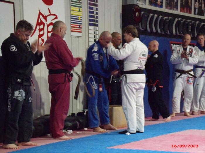 Black belt · September 16, 2023 · Promoted by Olavo Abreu (Born To Roll)