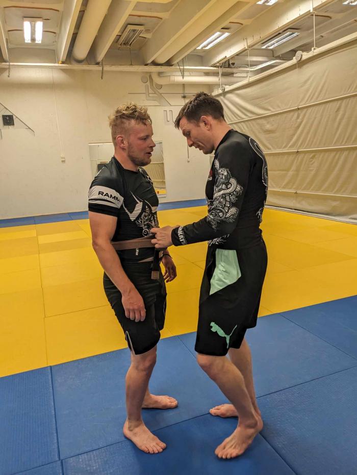 Brown belt · September 4, 2023 · Promoted by Martin Aedma