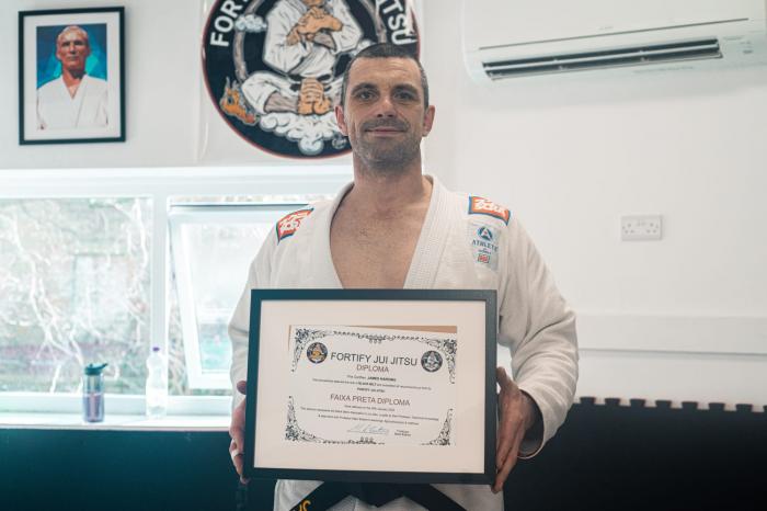 Black belt · January 30, 2022 · Promoted by Mark Bottom