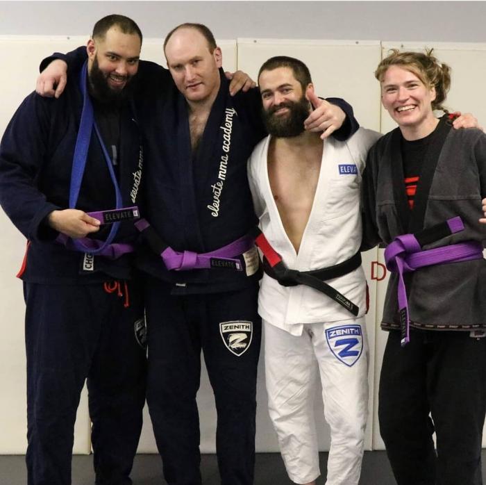 Purple belt · March 3, 2019 · Promoted by Cody Maltais