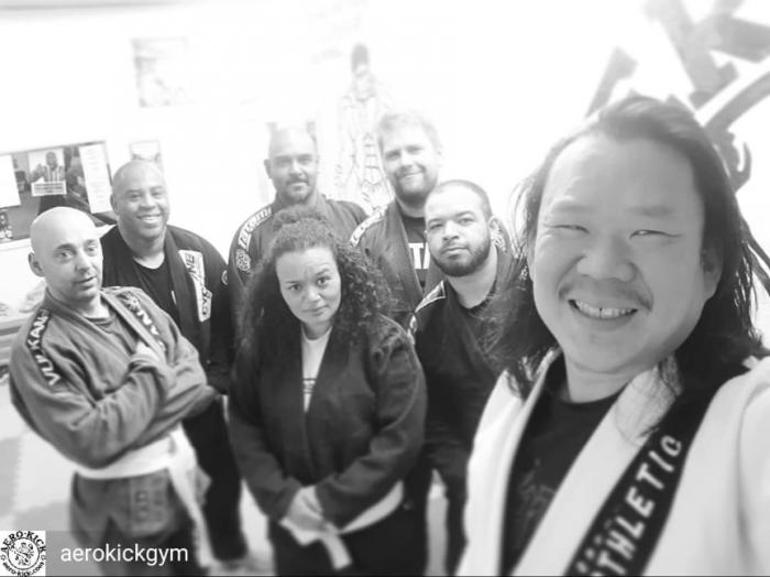Teaching at Aero Kick