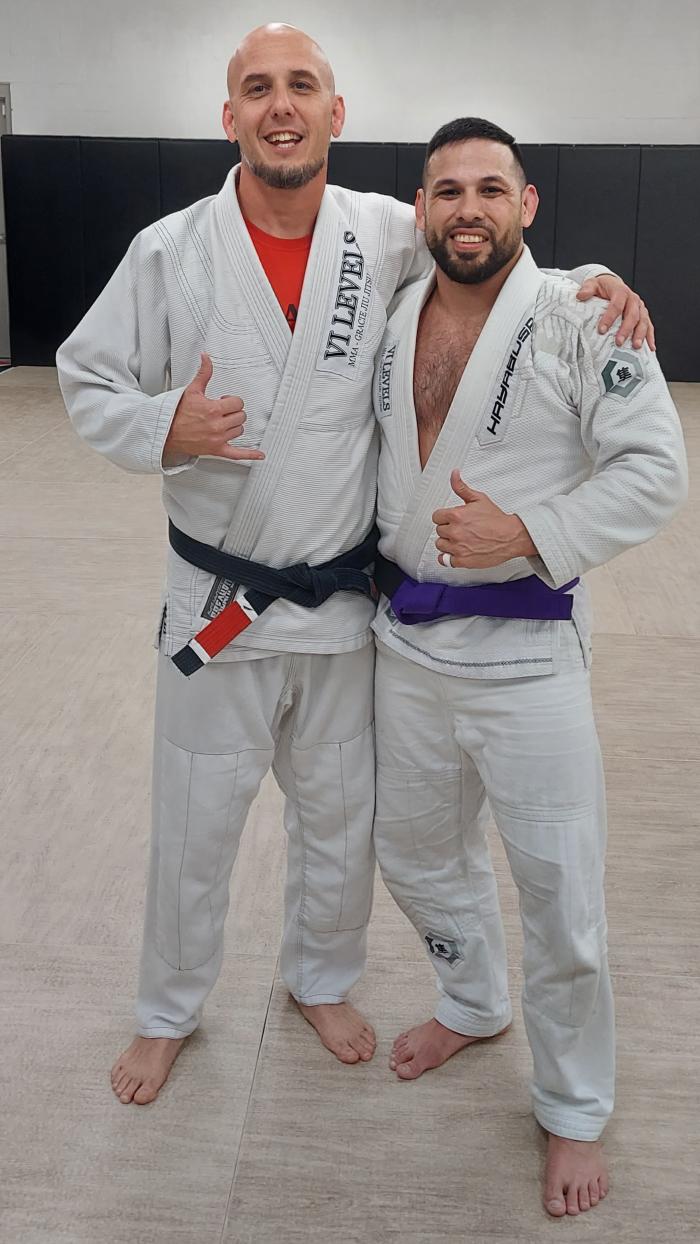 Purple belt · April 21, 2021 · Promoted by Rodney Risner (Six Levels Apopka)